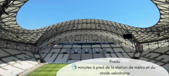 T4 Prado Velodrome Plage 3 Chambres Marseilles Exterior foto